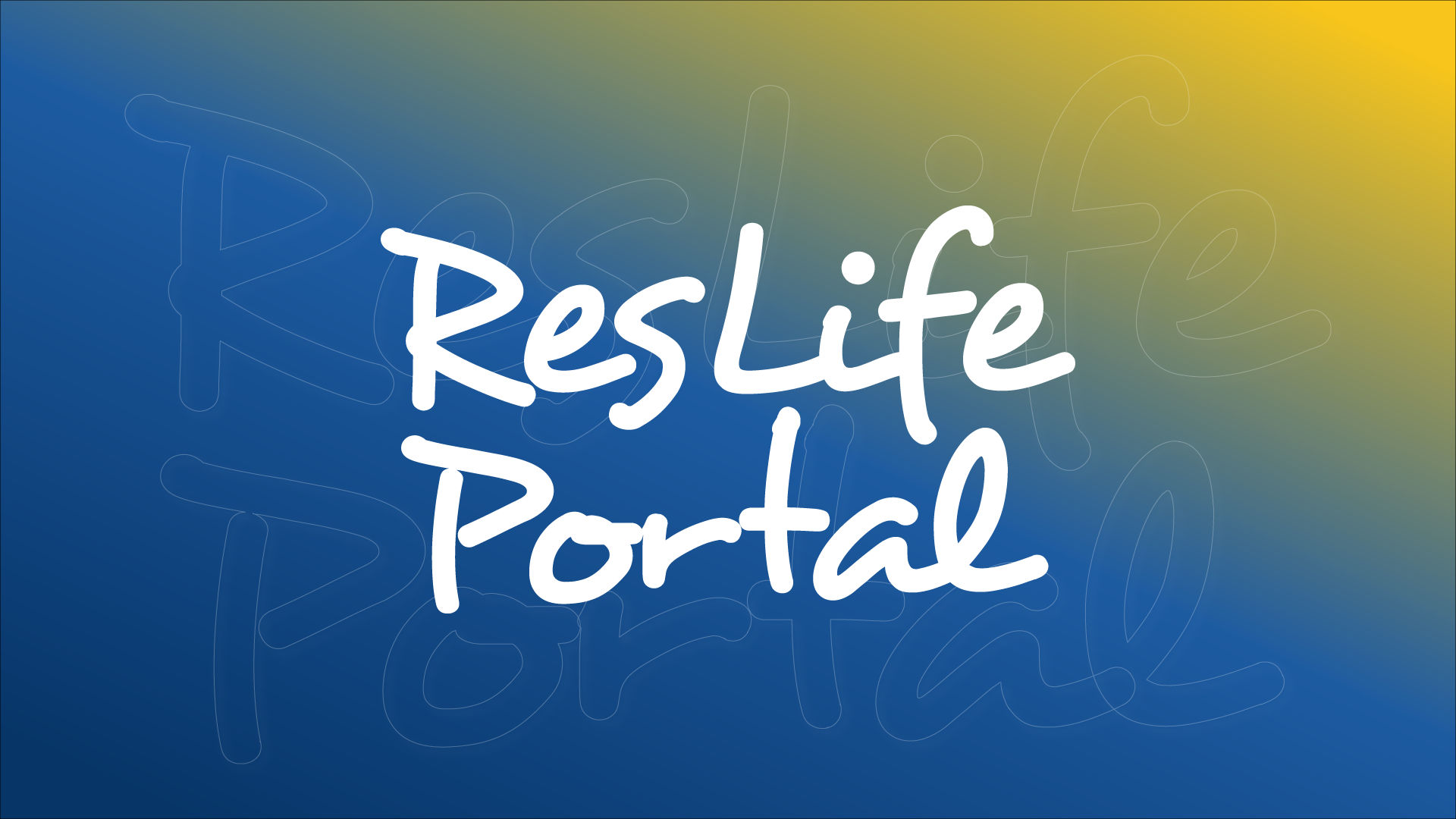 ResLife Portal