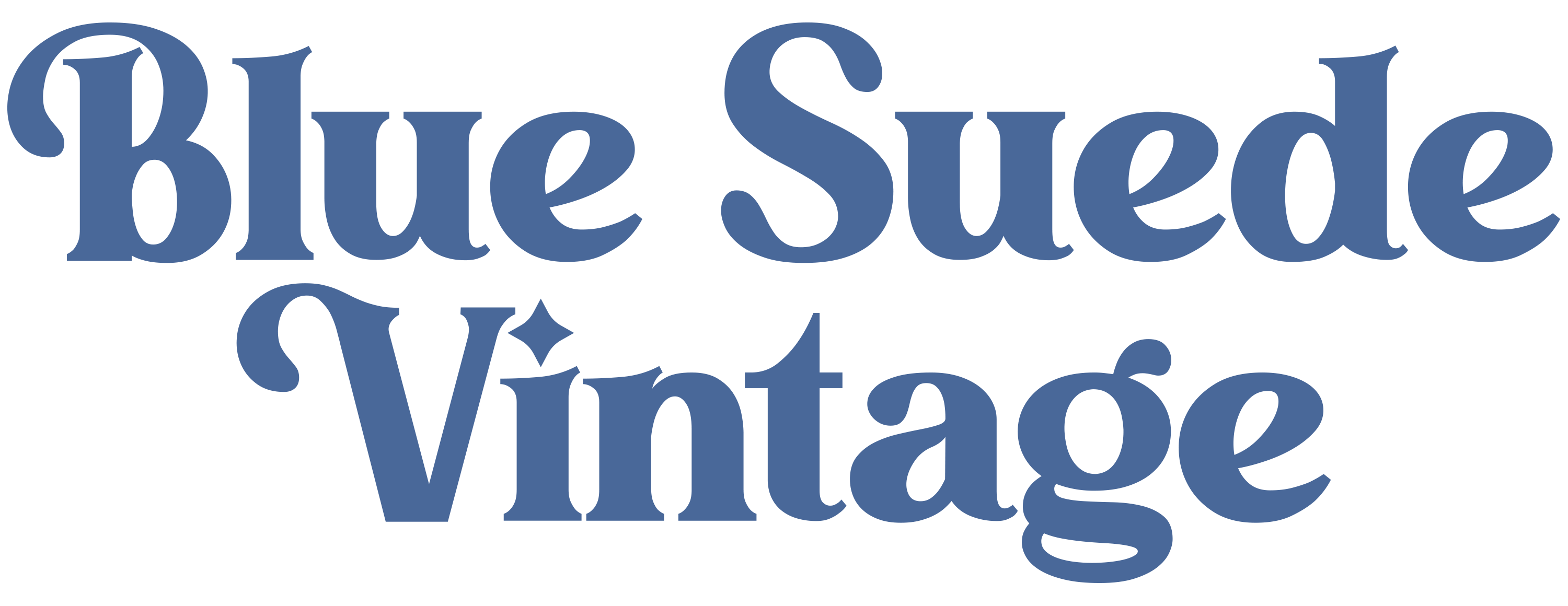 Blue Suede Vintage